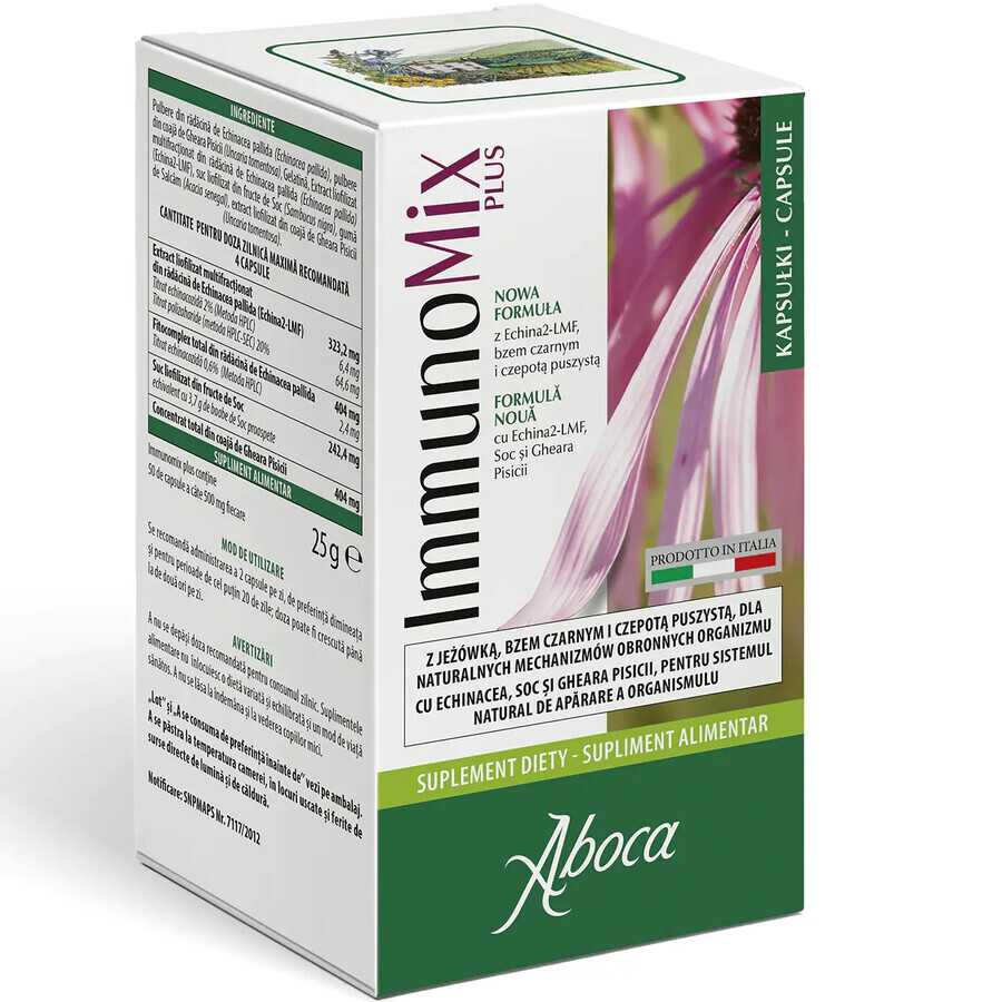 Immunomix Plus Opercoli, 50 capsule, Aboca  recensioni
