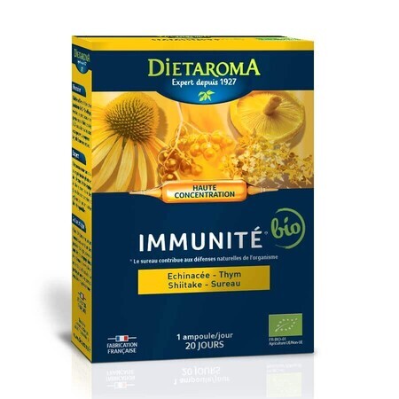 Immunità, 20 fiale x 10 ml, Laboratoires Dietaroma