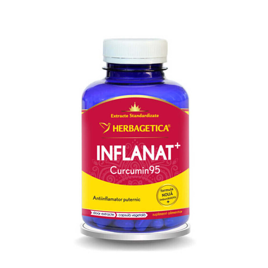 Inflanat+ Curcumin95, 120 capsule, Herbagetica recensioni