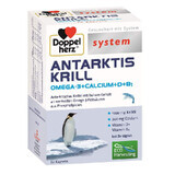 Krill Antartico Omega 3 Calcio D3 B1, 60 capsule, Doppelherz