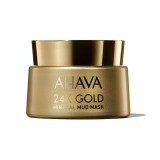 Ahava 24K Gold Mineral Mud Mask Maschera Viso Idratante Illuminante, 50ml