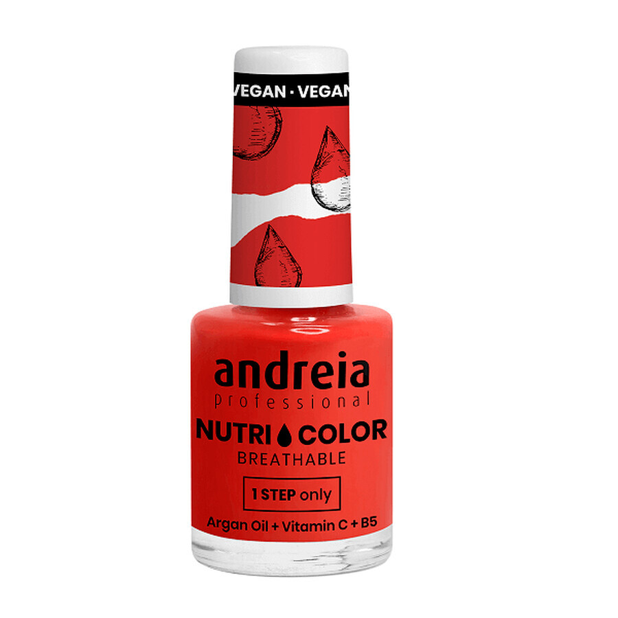 Smalto per unghie NutriColor-Care&Colour NC16, 10,5 ml, Andreia Professional