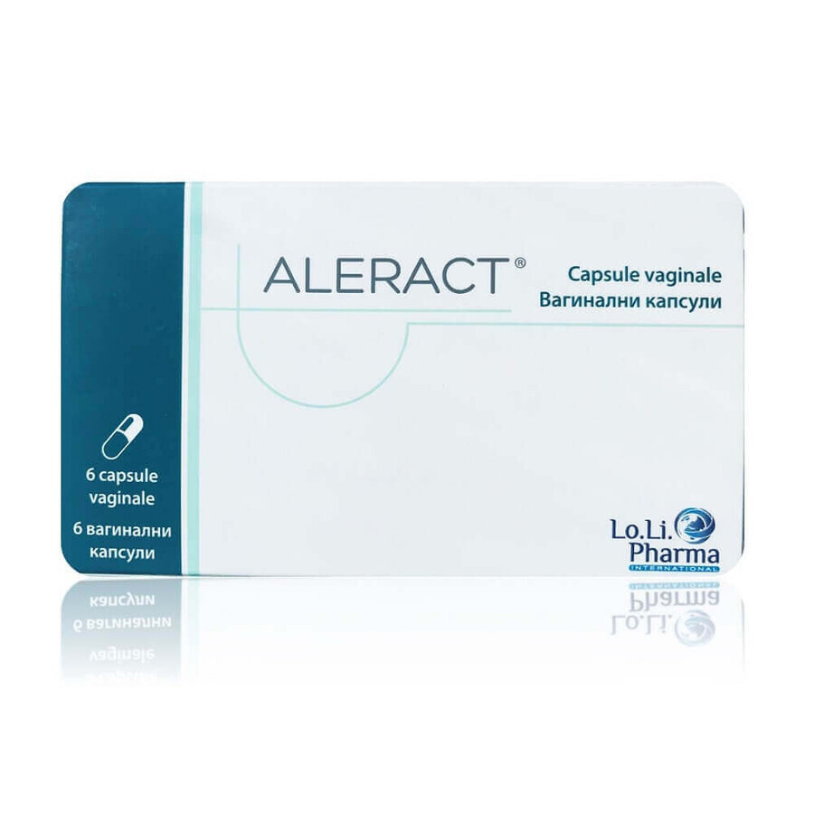 ALERACT, 6 capsule vaginali, Lo.Li Pharma