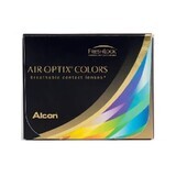 Lenti a contatto cosmetiche Air Optix Colors, Gemstone Green, 2 lenti, Alcon