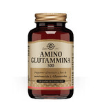 Amino Glutammina 500 mg, 50 capsule vegetali, Solgar