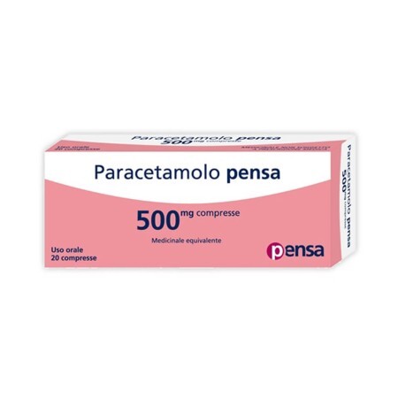 Paracetamolo Pen 500 Mg Compresse 20 Compresse In Blister Pvc/Al