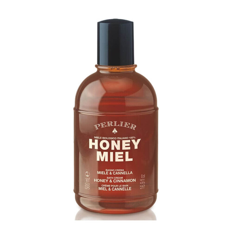 Perlier Honey Miel - Bagno Crema Miele e Cannella, 500ml