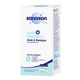 Lozione detergente Pure Sensitive, 200 ml, Sanosan
