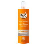 Roc Soleil Protect Lait - Lozione Spray Elevata Tollerabilità SPF50+, 200ml