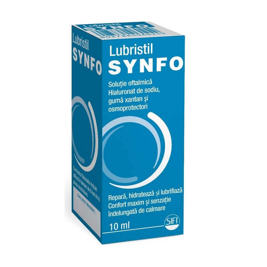 Lubristil Synfo soluzione oftalmica, 10 ml, Sifi recensioni