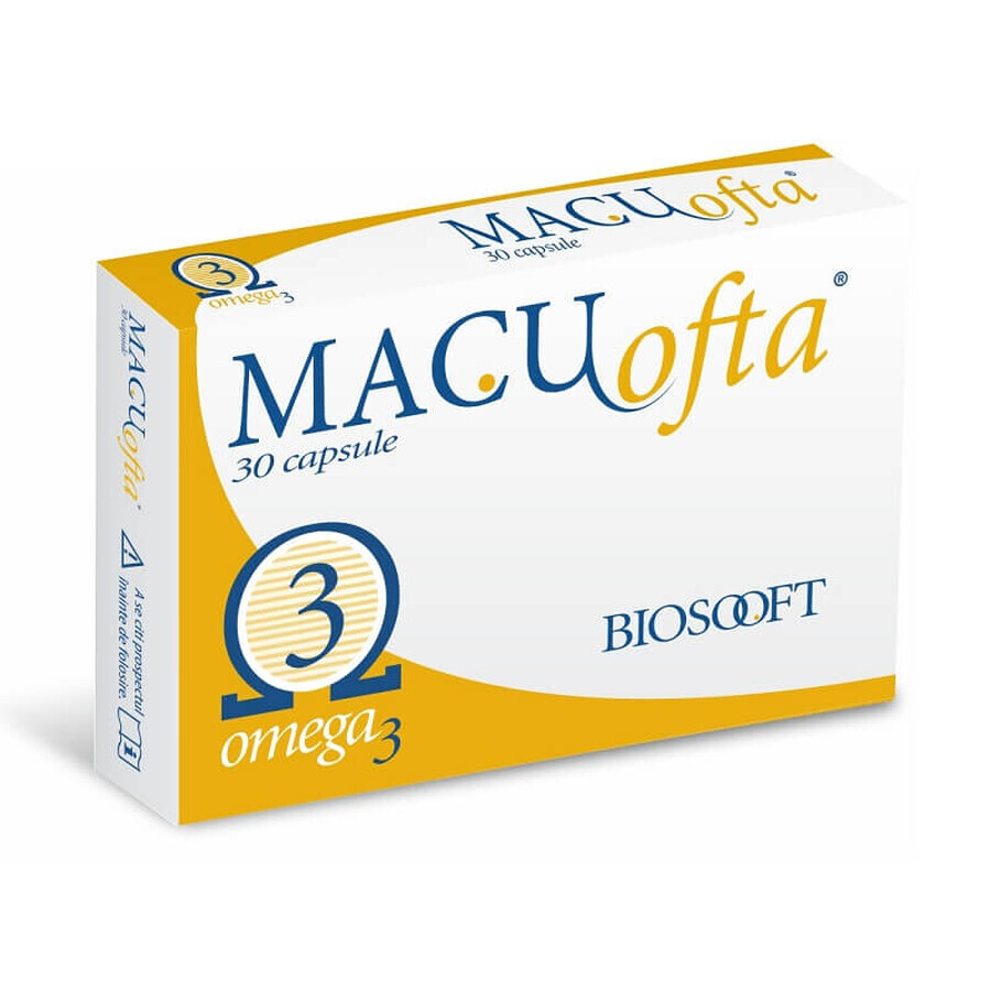 Macuofta, 30 capsule, Biosooft Italia