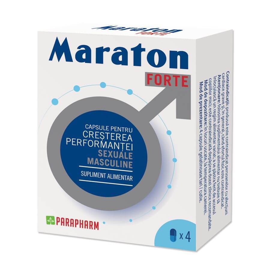 Maraton Forte, 4 capsule, Parapharm recensioni