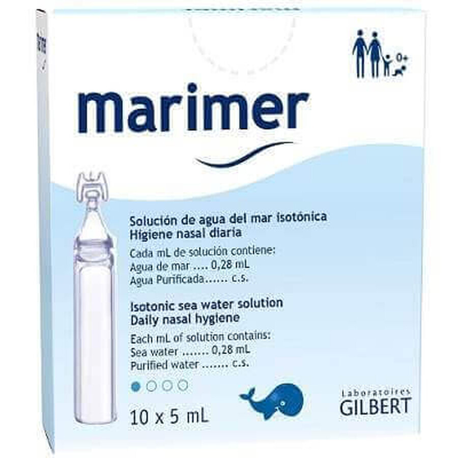 Marimer, 10 x 5 ml, Gilbert