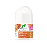 Dr. Organic Moroccan Argan Oil - Deodorante all'Olio di Argan, 50ml