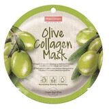 Maschera di cellulosa naturale per la rivitalizzazione del collagene d'oliva, 18 g, Purederm