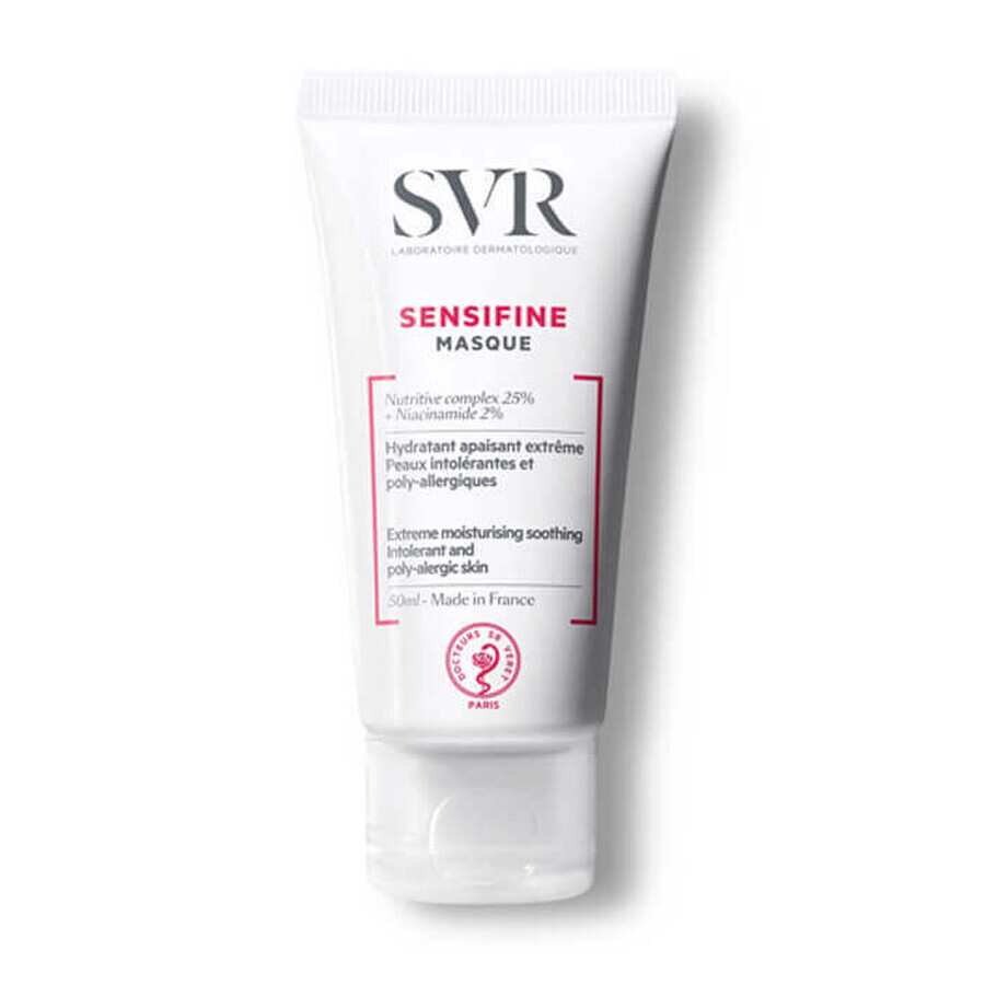 SVR Sensifine - Masque Maschera Idratante Lenitiva Intensiva, 50ml