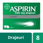 Aspirina Dolore E Infiammazione 500mg Bayer 8 Compresse Rivestite