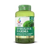 Optima Naturals Colours Of Life - Spirulina Maxima Integratore, 120 Compresse