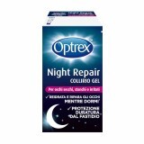 Optrex Night Repair - Collirio Gel Per Occhi Secchi Stanchi Irritati, 10ml