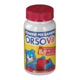 Orsovit Integratore Alimentare di Vitamine Per Bambini, 60 Caramelle Gommose