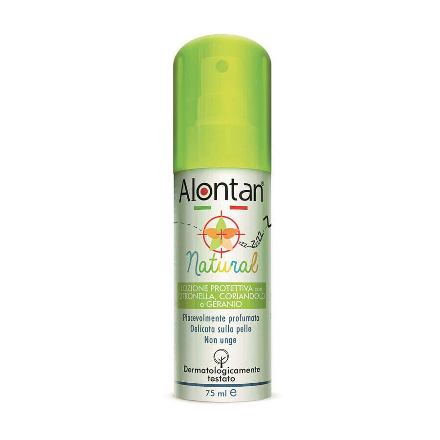Pietrasanta Pharma Alontan Baby Natural Lozione Spray Repellente, 75ml