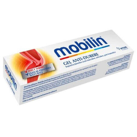 Gel antidolorifico Mobilin, 50 ml, Viva Pharma