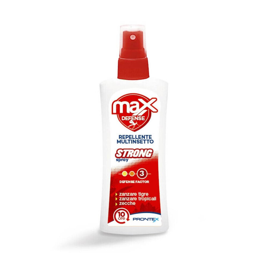 Prontex Max Defense - Repellente Multinsetto Strong Spray, 75ml