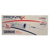 Prontex Siringhe Sterili Monouso Ago Indolore 10 Pezzi 5 ml
