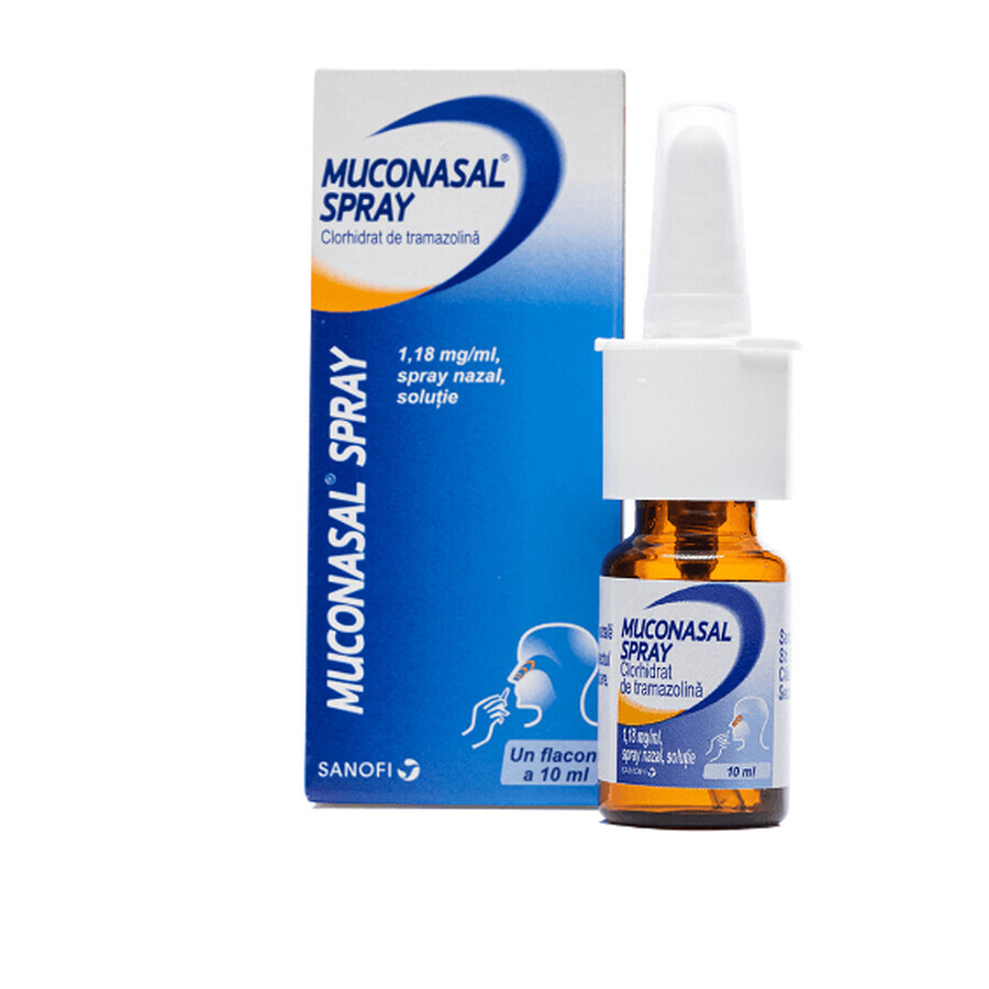 Muconasal spray, 1,18 mg/ml, 10 ml, Sanofi