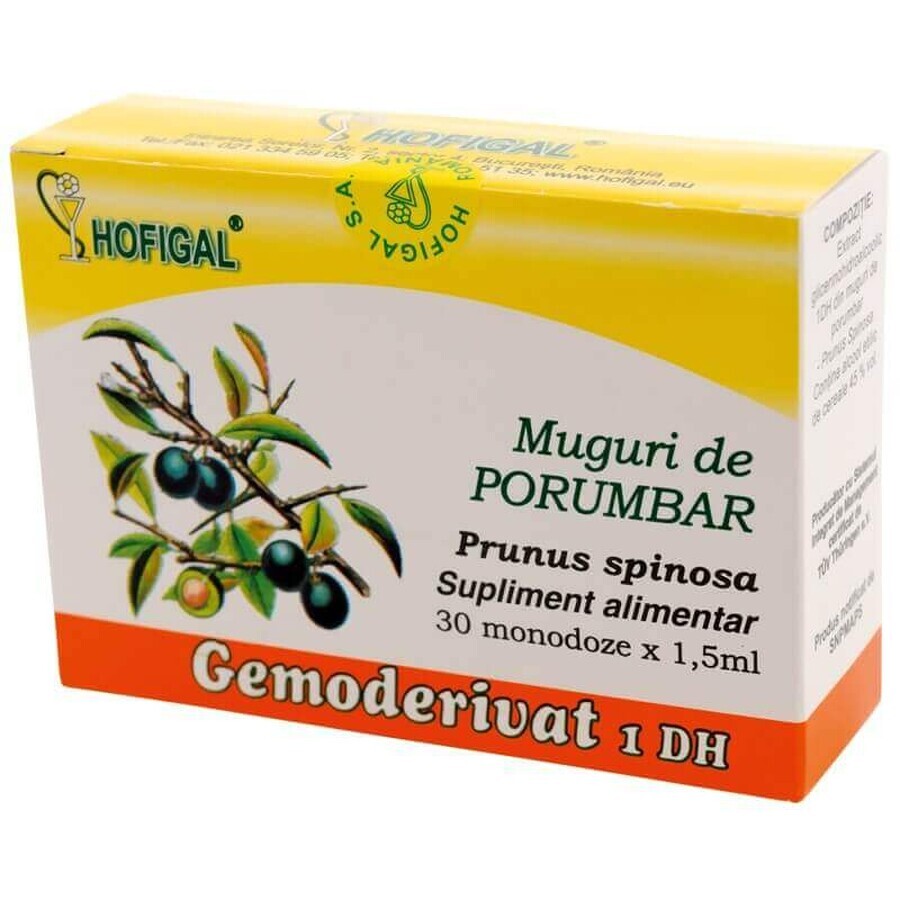 Germogli di mais, Gemoderivat, 30 monodosi, Hofigal