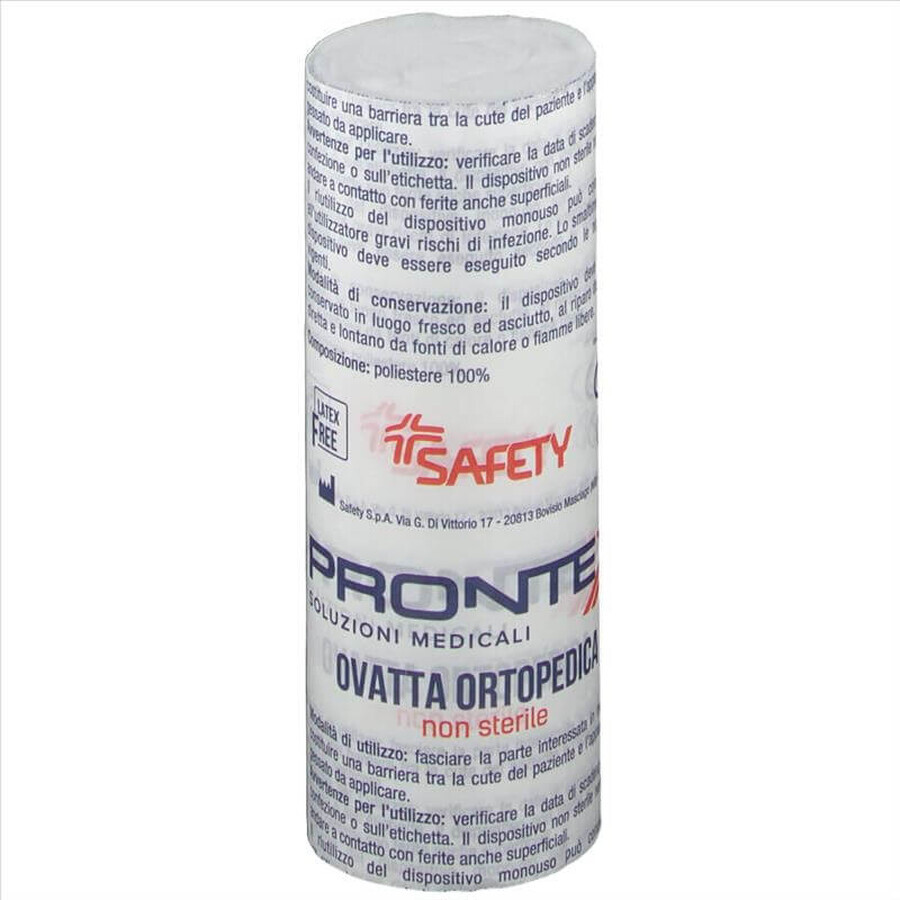 Safety Prontex - Benda Cotone Di Germania, 1 Pezzo 4 x 15 Cm