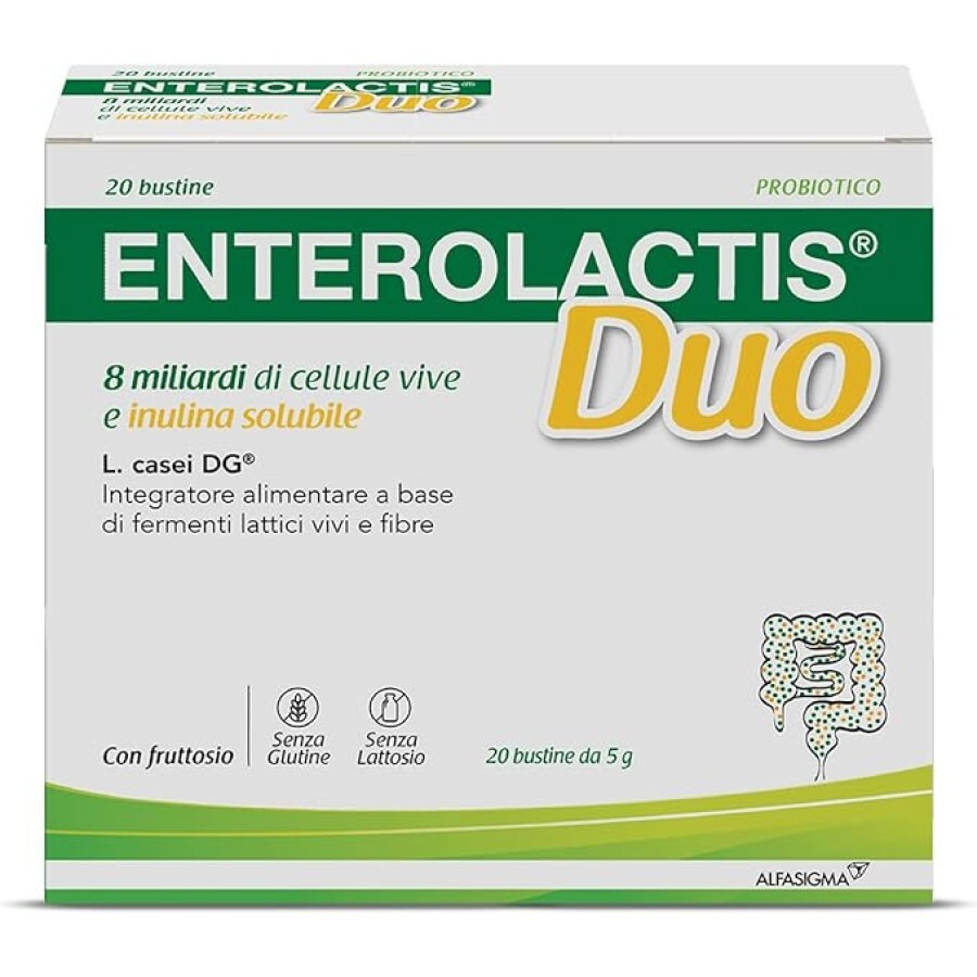 Enterolactis Duo, 20 bustine, Sofar 