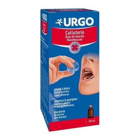 Urgo Collutorio Preparato Protettivo della Mucosa Orale, 150ml