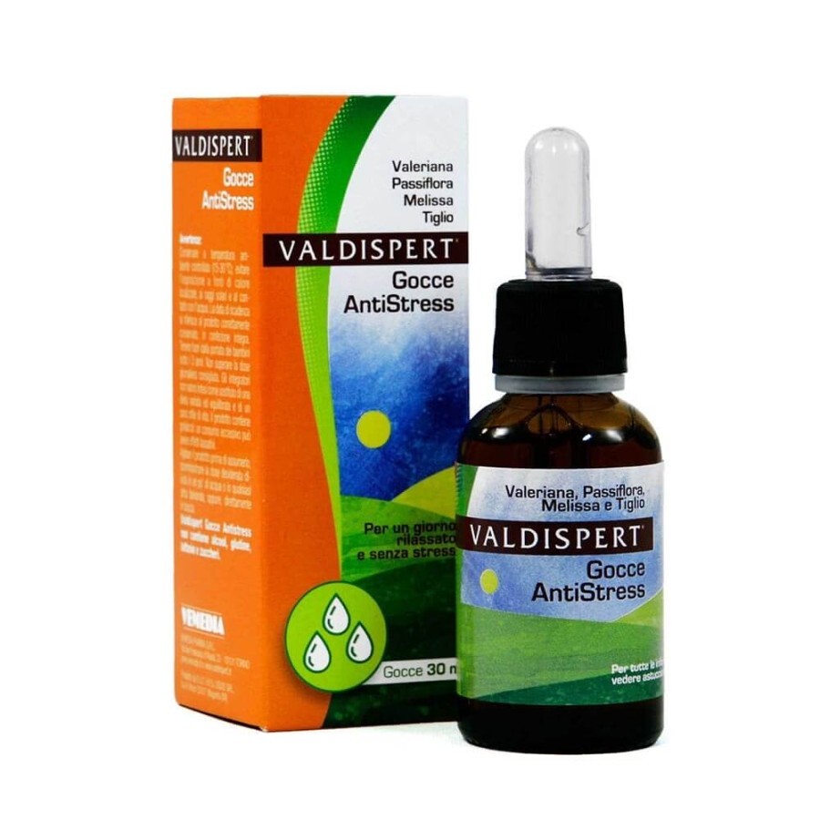 Valdispert Anti-Stress - Gocce Passiflora Valeriana, 30ml