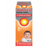 Nurofen 100 mg per bambini 3 mesi gusto fragola, 100 ml, Reckitt Benckiser Healthcare