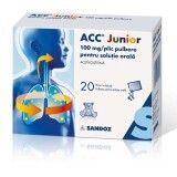 ACC Junior 100 mg, 20 buste, Sandoz