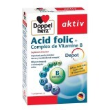 Complesso di vitamina B dell'acido folico, 30 compresse, Doppelherz