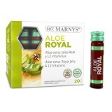 Aloe Royal con Pappa Reale + Aloe Vera + 12 Vitamine, 20 Fiale, Marnys