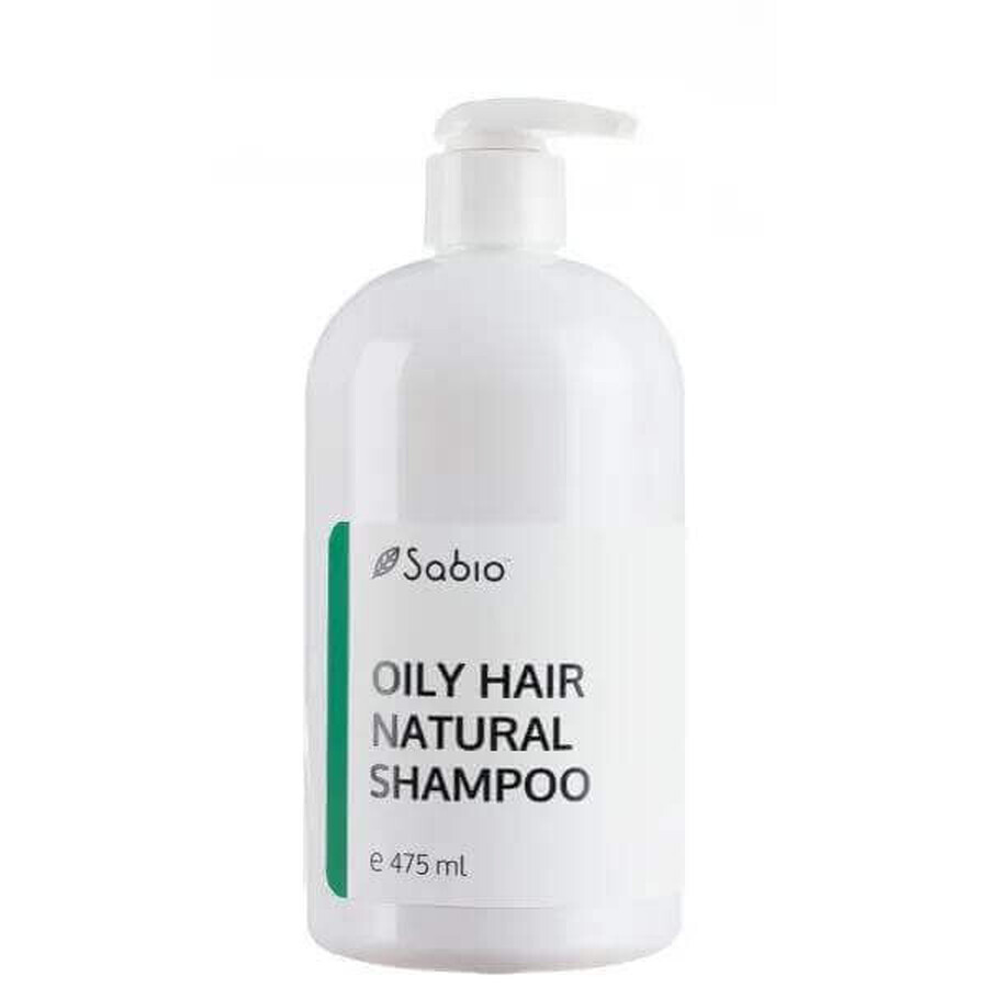 Shampoo naturale per capelli grassi, 475 ml, Sabio