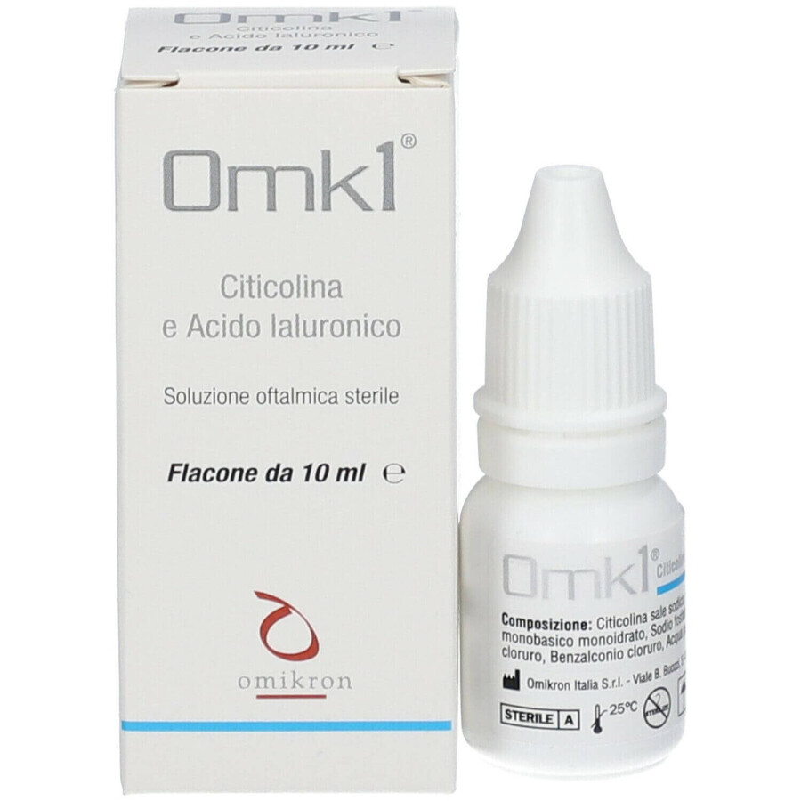 Omk1 Soluzione Oftalmica Sterile, 10 ml, Omikron recensioni