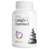 CaMgZn + Vitamina C, 60 compresse, Alevia