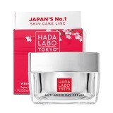 Crema da giorno antietà senza profumo con acido super ialuronico, 50 ml, Hada Labo Tokyo