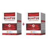Confezione BoniFer, 30 + 30 capsule (1+1), Hyllan