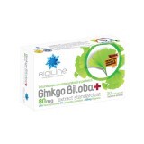 Ginkgo Biloba 80 mg, 30 compresse, Helcor