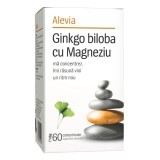 Ginkgo Biloba con Magnesio, 60 compresse, Alevia