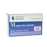 Magnesio marino + B6 100mg, 50 capsule, Remedia