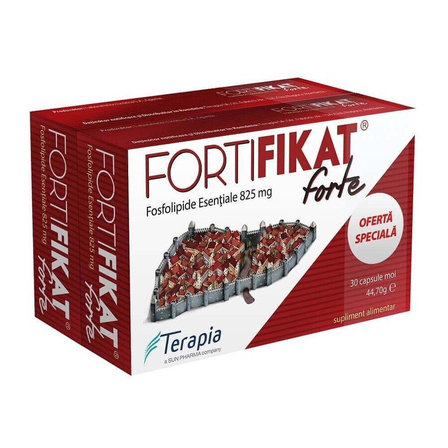 Confezione Fortifikat Forte 825 mg, 30+30 capsule, Terapia recensioni