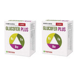 Confezione Glucofer Plus, 30 + 30 capsule, Parapharm