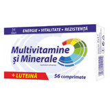 Multivitaminici e minerali + Luteina, 56 compresse, Zdrovit