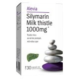 Cardo mariano di silimarina 1000 mg, 30 capsule, Alevia